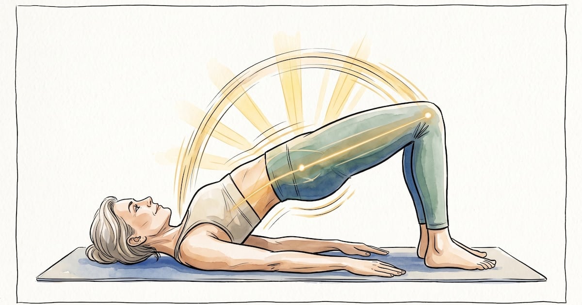 Planchas y puentes: dos aliados para cuidar el abdomen después de los cincuenta