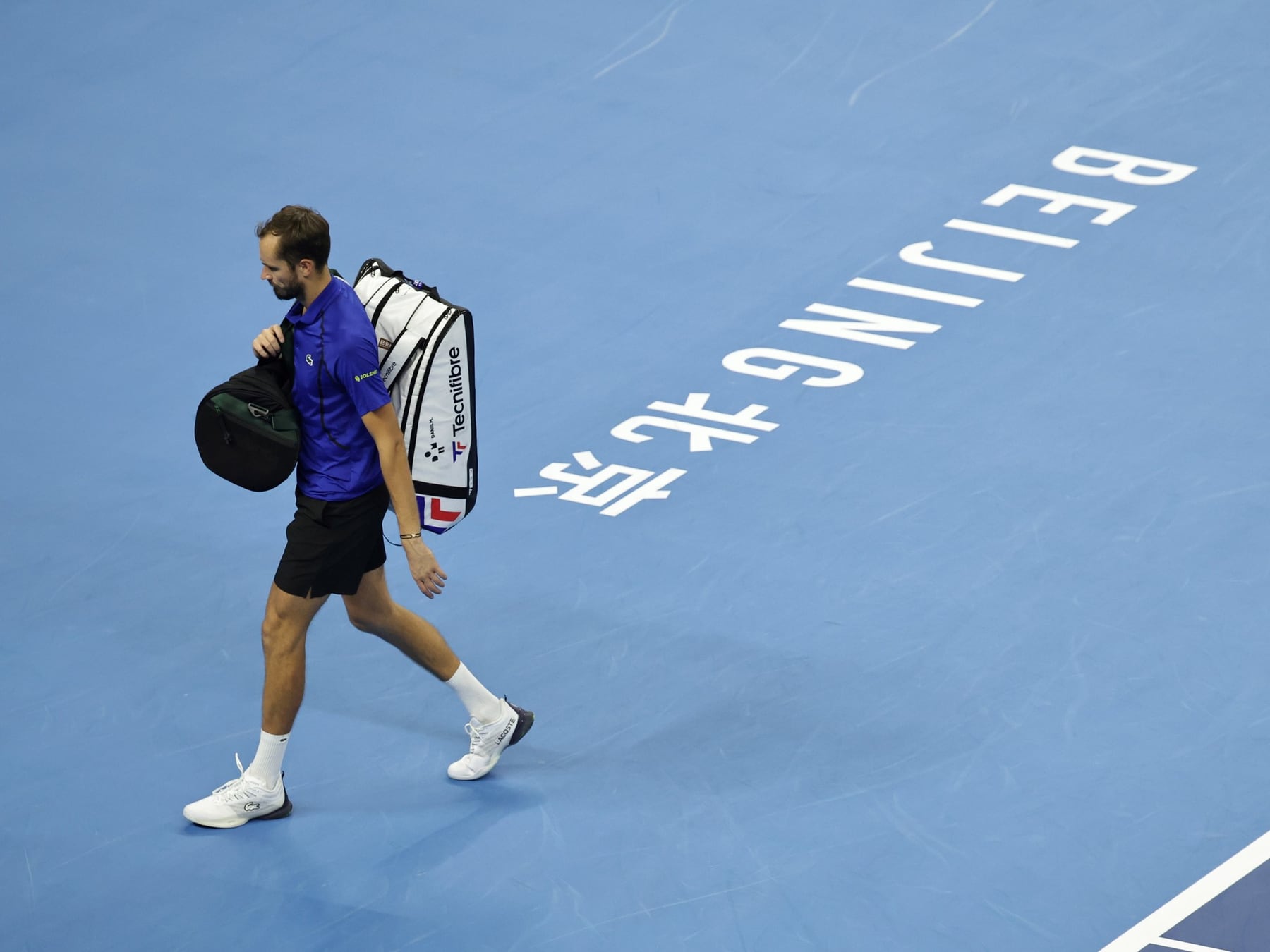 Medvedev se fue de Pekín pegando un grito al vacío y Djokovic facturó sin terminar la tarea