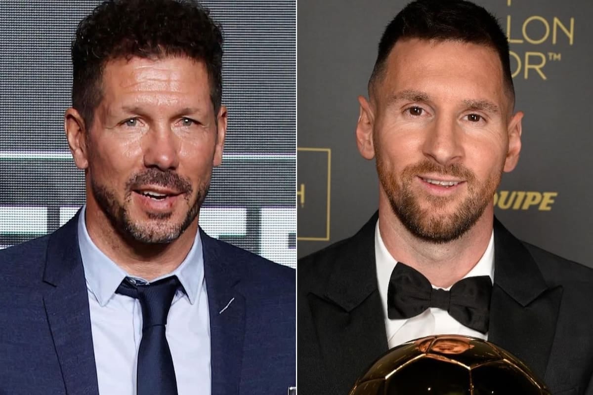 Simeone se quiebra hablando de Messi y deja una frase que duele lindo