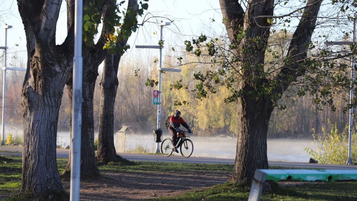 Sábado bajo cero en Neuquén: el termómetro se desploma a 3 grados y el viento complica la noche