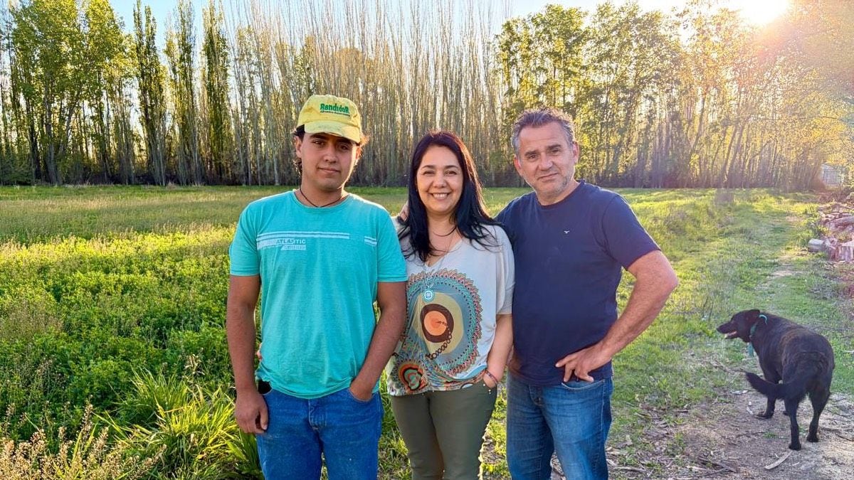 La chacra que sostiene la familia, pero ahora es la familia la que sostiene a la chacra