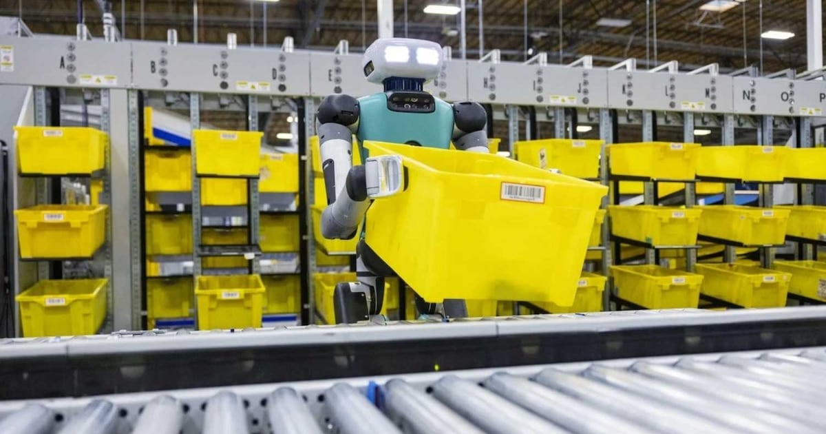 Amazon acumula más de un millón de robots en sus depósitos y, con ellos, más lesiones: el dato que incomoda a la compañía