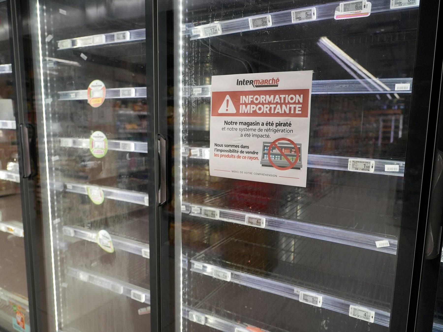 Hackeo a 350 supermercados en Francia: cómo atacaron las heladeras inteligentes y arruinaron mercadería por control remoto