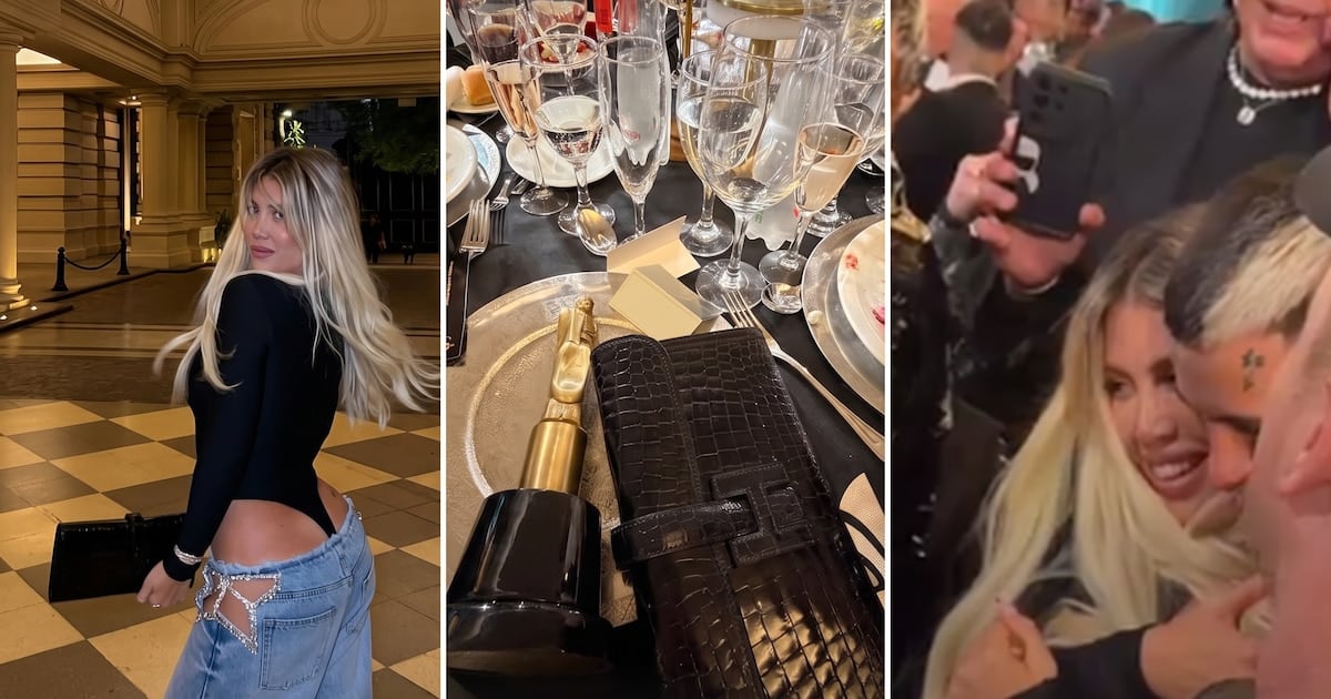 Wanda Nara se llevó el Martín Fierro de la Música y lo celebró con humor: "Me había olvidado de que canté"