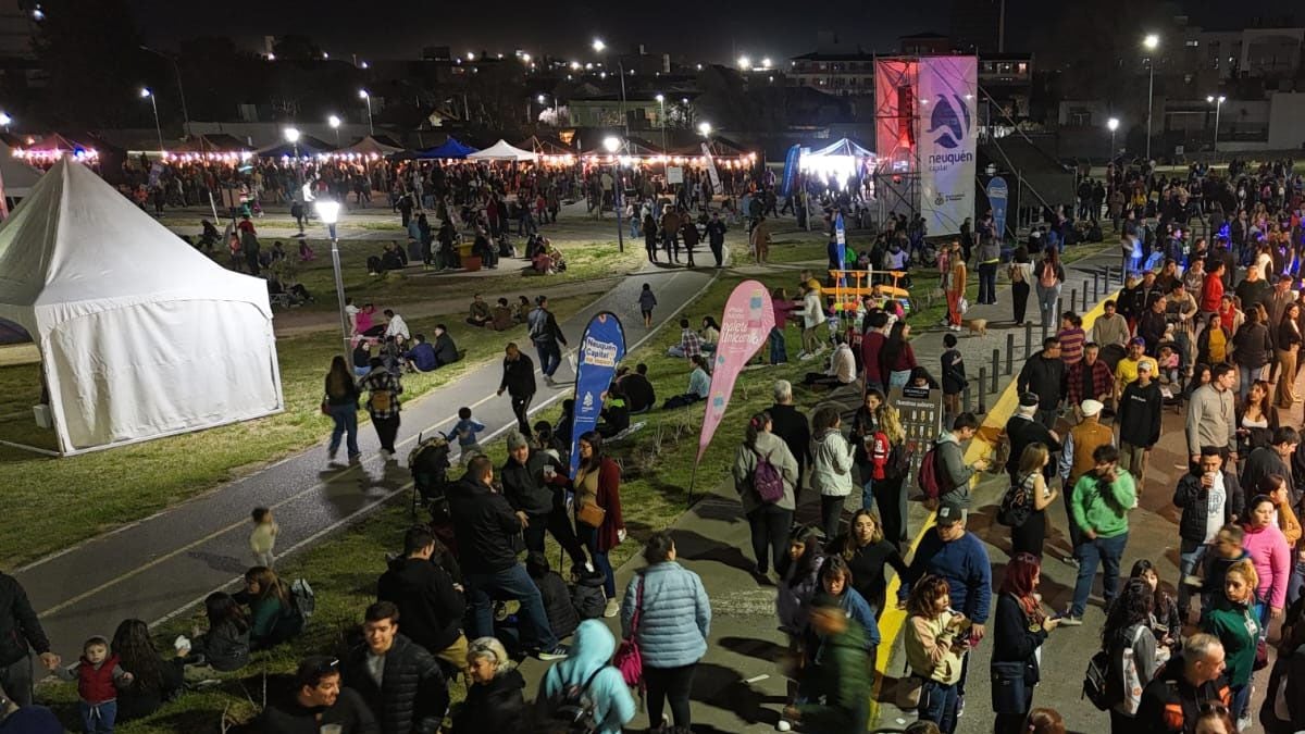 Neuquén se prepara para festejar a las madres en el parque con más de 170 puestos y un escenario a cielo abierto