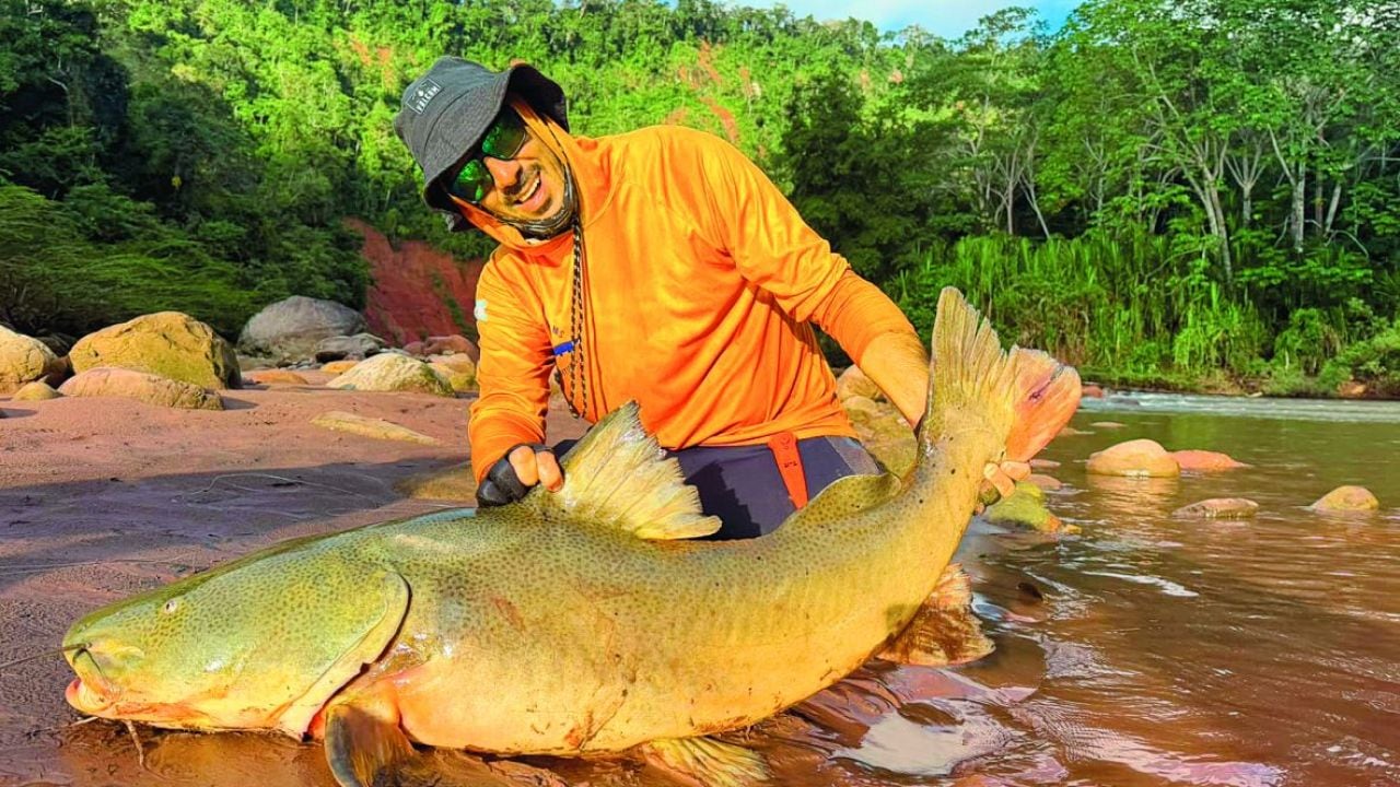 Pesca en el corazón de la Amazonía boliviana: un río de 350 kilómetros donde conviven quince especies y se sueña con un manguruyú de 25 kilos