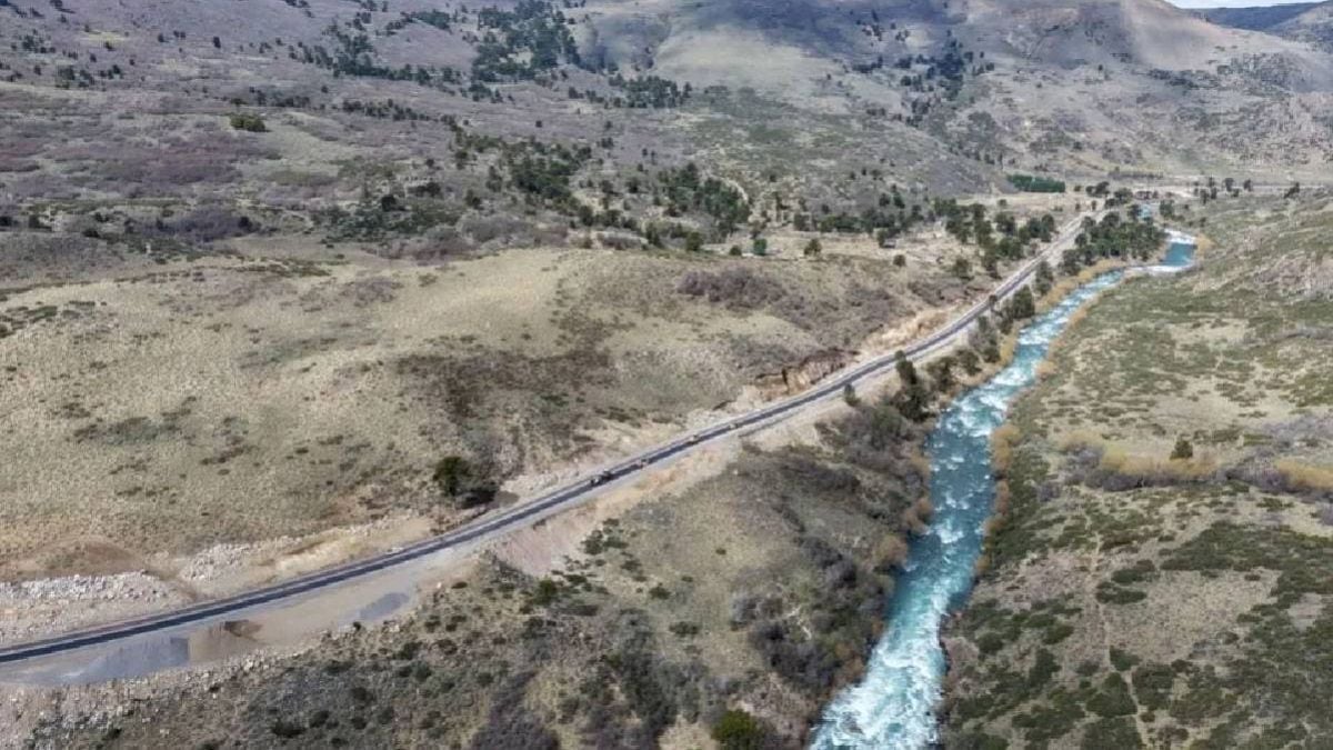 La Ruta 23 se pone el overol: en enero queda lista la conexión asfaltada entre Aluminé y Villa Pehuenia