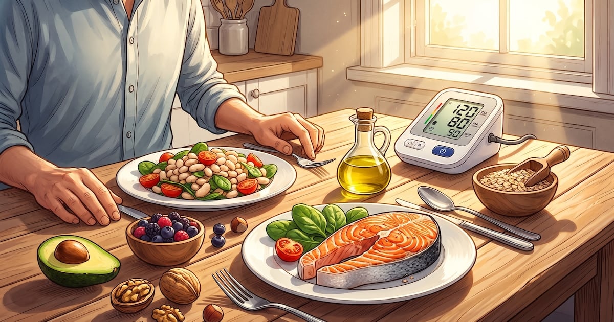 La dieta DASH, una aliada posible para los hipertensos que ya toman pastillas: estudio disipó el miedo al potasio