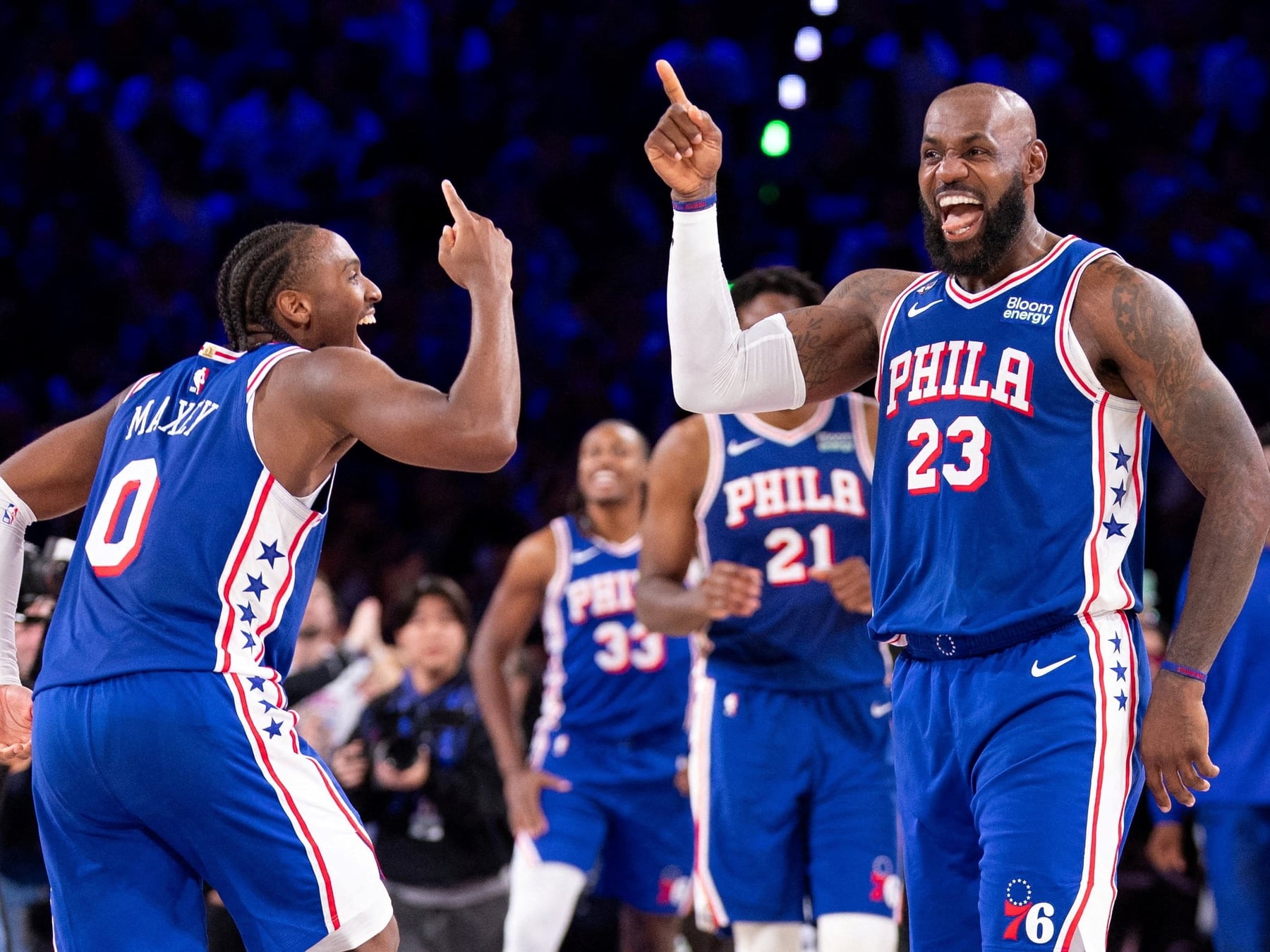 Philadelphia miró el abismo y volvió: LeBron festeja su mayor remontada