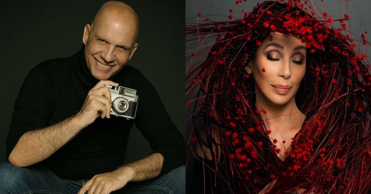 Cher y Gabriel Machado: la sesión que Gabo recordará por siempre